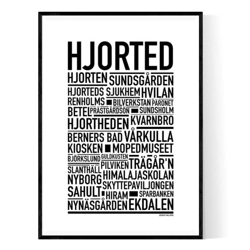 Hjorted Poster